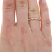 Yellow Gold Diamond Band - 14k Round Brilliant .62ctw Wedding Ring