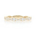 Yellow Gold Diamond Band - 14k Round Brilliant .62ctw Wedding Ring
