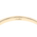 Yellow Gold Diamond Enhancer Wedding Band - 14k Round .28ctw Guard Ring