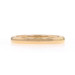 Yellow Gold Bangle Bracelet 7" - 14k Resin Filled Core