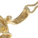 Yellow Gold Cultured Pearl Diamond Cluster Enhancer Pendant - 14k Beads Leaves