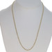 Yellow Gold Diamond Cut Rope Chain Necklace 20" - 10k