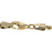 Yellow Gold Diamond Cut Rope Chain Necklace 20" - 10k
