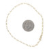 Yellow Gold Diamond Link Bracelet 7" - 10k Single Cut .10ctw