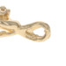 Yellow Gold Diamond Three-Stone Pendant - 14k Single Cut