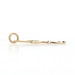 Yellow Gold Lambda Chi Alpha Charm - 14k Fraternity Greek Society