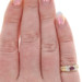 Yellow Gold Ruby Diamond Ring - 10k Oval .39ctw