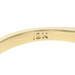 Yellow Gold Sapphire Diamond Two-Stone Bypass Ring - 18k Pear 2.10ctw