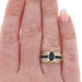 EFFY Sapphire Diamond Ring - Yellow Gold 14k Marquise 2.40ctw