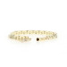 Yellow Gold C-Link Chain Bracelet 7" - 14k