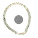 Yellow Gold C-Link Chain Bracelet 7" - 14k