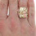 Yellow Gold Grapevine Black Hills Gold Men's Ring - 10k & 12k Statement