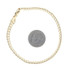 Yellow Gold Infinity Link Chain Bracelet 7" - 14k