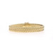 Yellow Gold Woven Chain Bracelet 6 3/4" - 14k Braided