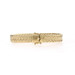 Yellow Gold Woven Chain Bracelet 6 3/4" - 14k Braided