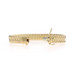 Yellow Gold Woven Chain Bracelet 6 3/4" - 14k Braided