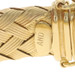 Yellow Gold Woven Chain Bracelet 6 3/4" - 14k Braided