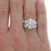 White Gold Diamond Men's Ring - 10k Round Brilliant 1.00ctw