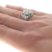 White Gold Diamond Men's Ring - 10k Round Brilliant 1.00ctw