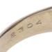 White Gold Diamond Men's Ring - 10k Round Brilliant 1.00ctw