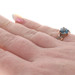Le Vian London Blue Topaz Diamond Ring - Rose Gold 14k Rd Checkerboard 2.26ctw