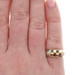 Le Vian Ruby Sapphire Diamond Cluster Band - Platinum Gold 18k Bag 1.10ctw Ring