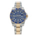 Rolex Submariner Bluesy Men's Watch - Stainless Steel Yellow Gold 18k Auto116613