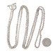 Slane & Slane Rolo Chain Necklace 36" - Sterling Silver 925