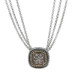 Sterling Silver Diamond Pendant Necklace 20" - 925 14k Round Brilliant .10ctw