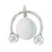 Tiffany & Co. Vintage Ladies Round Tag Key Ring - Sterling 925 Engravable Disc