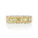White Gold Diamond Cluster Band - 18k Radiant Cushion 2.91ctw Ring