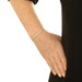 White Gold Diamond Tennis Bracelet 6 1/2" - 18k Cushion 10.74