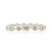 White Gold Diamond Tennis Bracelet 6 1/2" - 18k Cushion 10.74