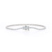 White Gold Diamond Tennis Bracelet 7 1/4" - 14k Round Brilliant 2.96ctw