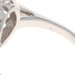 White Gold Garnet Diamond Vintage Halo Ring - 14k Oval 5.68ctw