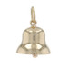 Yellow Gold Bell Charm - 14k Music Instrument