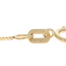 Yellow Gold Box Chain Necklace 18" - 14k