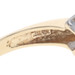 Yellow Gold Diamond Cluster Cocktail Band - 10k Round Brilliant 1.00ctw Ring