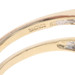 Yellow Gold Diamond Enhancer Wedding Band - 14k Baguette .30ctw Wrap Jacket Ring