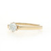 Yellow Gold Diamond Solitaire Engagement Ring - 14k Round Brilliant .42ct