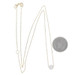 Yellow Gold Diamond Solitaire Pendant Necklace - 14k Round Brilliant .39ct
