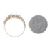 Yellow Gold Floral Garland Statement Band - 10k Nature Etched Ring