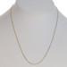 Yellow Gold Singapore Chain Necklace 18" - 10k