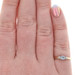 Yellow Gold Sky Blue Topaz Diamond Ring - 14k Round .32ctw