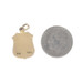 Yellow Gold Vintage Bermuda Coat of Arms Charm - 10k Travel Souvenir