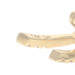 Yellow Gold Diamond Bow Stud Earrings - 14k Round Brilliant 0.29ctw