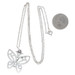 James Avery Butterfly Pendant Necklace - Sterling Silver 925