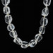Lucas Roberts Quartz Crystal Beaded Necklace 19 3/4" - 925 Faceted Beads