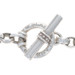 Slane & Slane Oval Link T-bar Rolo Chain Necklace 20" - Sterling Silver 925
