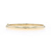 Yellow Gold Bangle Bracelet 6 3/4" - 14k